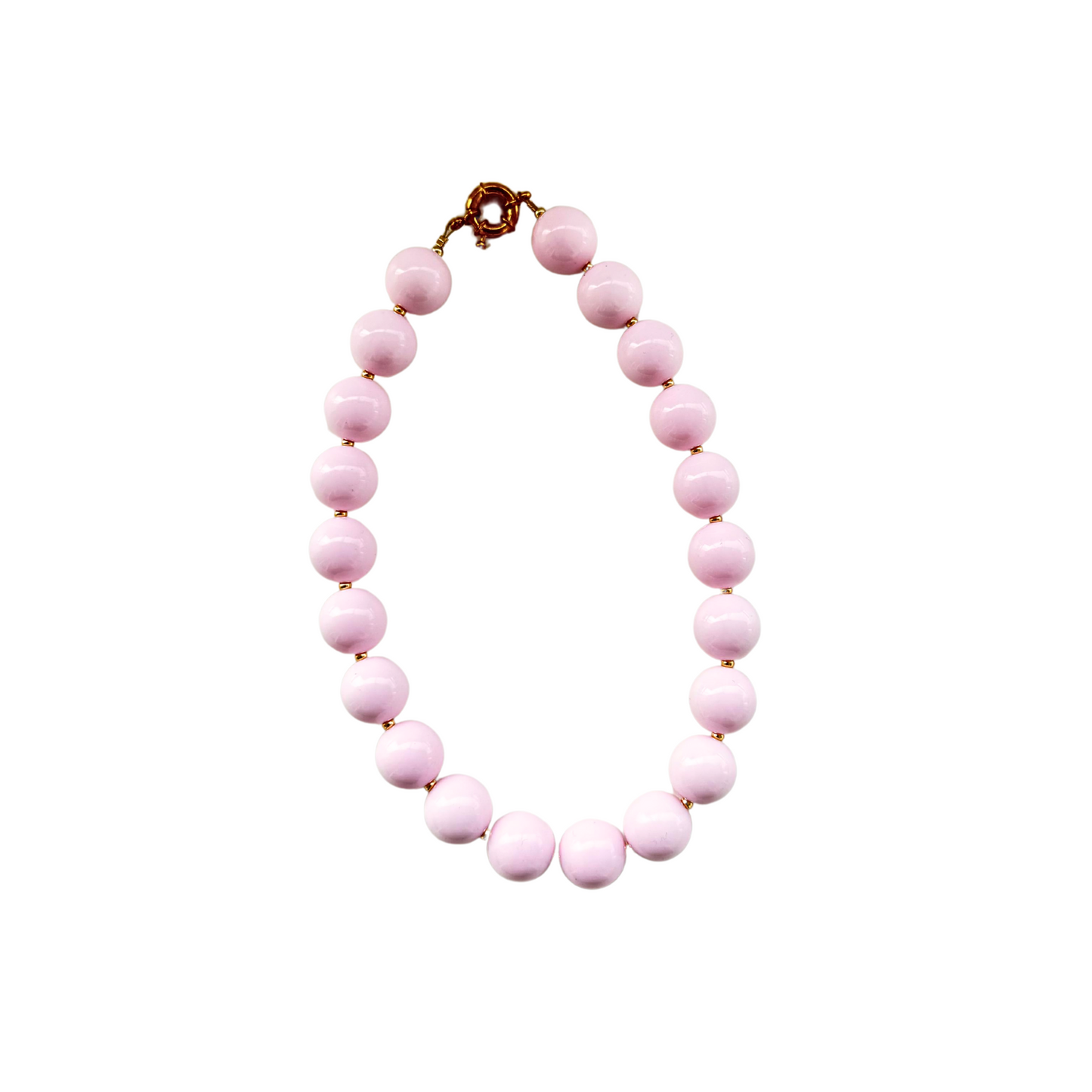 Collar Aurora Midi Rosa Pastel