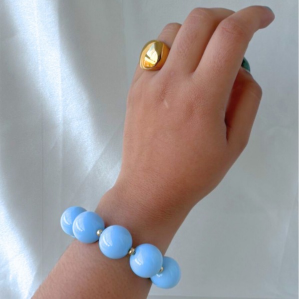 Pulsera Aurora baby blue