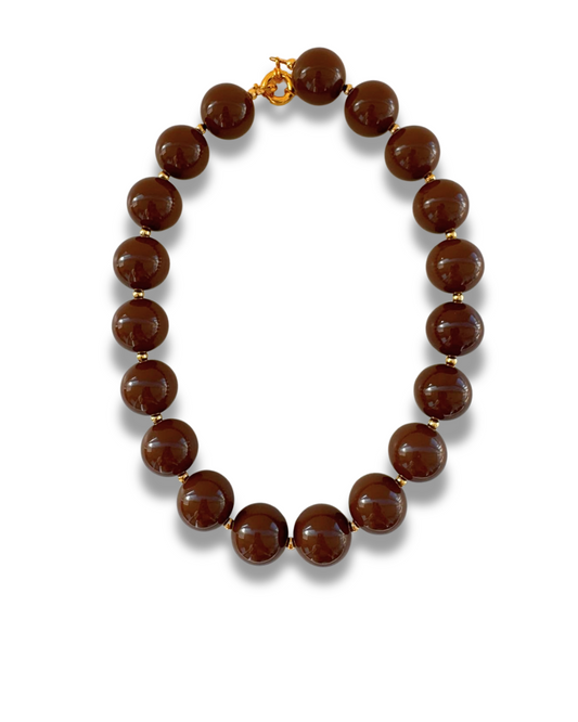 Collar Aurora Chocolate