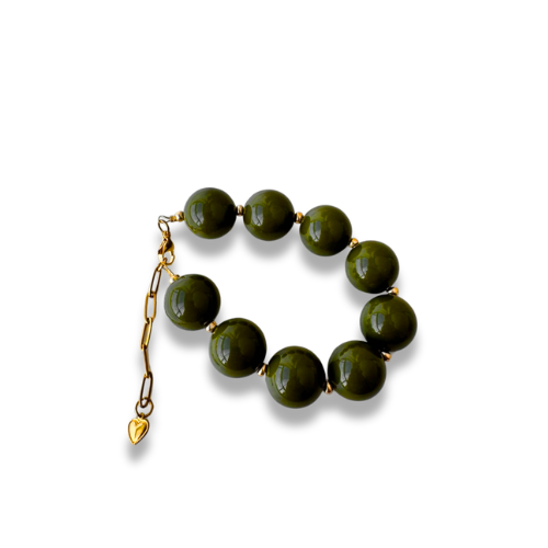 Pulsera Aurora Oliva