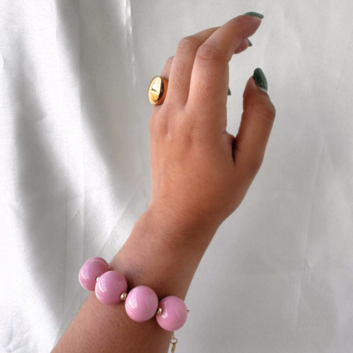 Pulsera Aurora Palo rosa